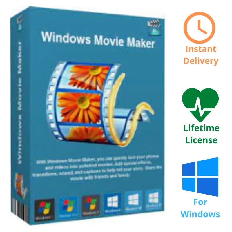 Windows Movie Maker 2022 Full version For Windows - Email Delivery