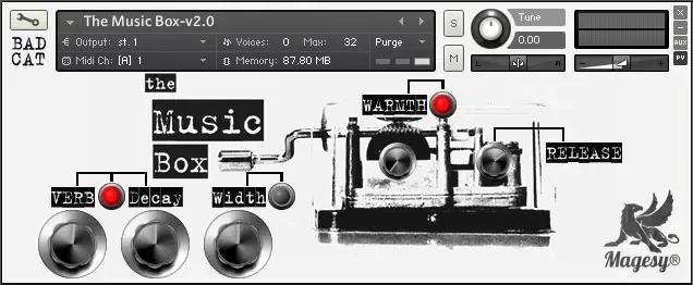 Bad Cat Samples The Music Box v2 KONTAKT EXS24-DiSCOVER